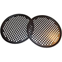 Pack 2 Bandejas pizza antiadherente 33 cm Bandeja de horno con orificios | Calidad Profesional
